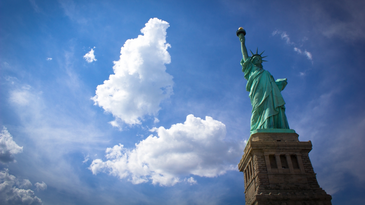 纽约自由女神像高清图片