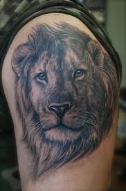 那些让人喜爱的狮子纹身