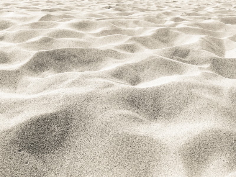 沙滩上的细沙图(7张高清图片)